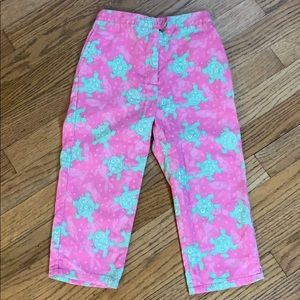 Lily Pulitzer Turtle and Bunny Pants